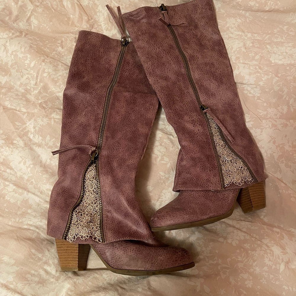 Lace Boots